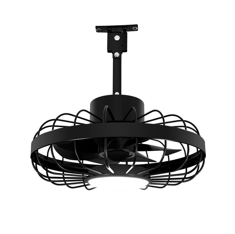 Ceiling Fan With Light 20 Inch Modern High RPM Waterproof Sunlight
