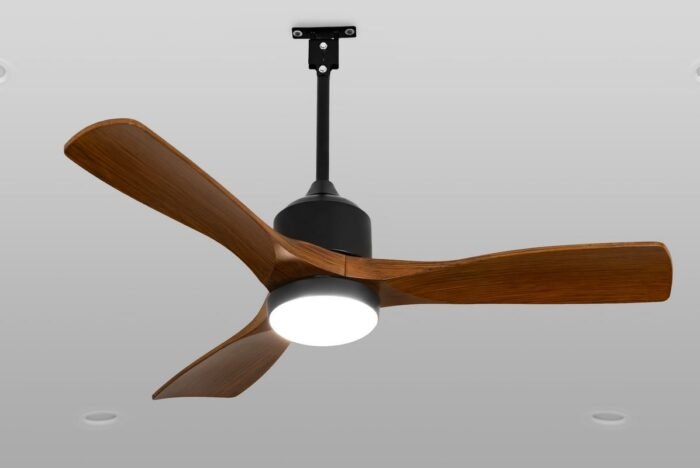 CAF1172 42 Inch Waterproof IP44 Outdoor Ceiling Fan led Light for Courtyard