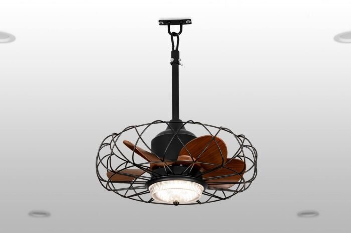 CAF1174 American Unique Design Gazebo Ceiling Fans 20 Inch IP44 Outdoor Ceiling Fan with Light