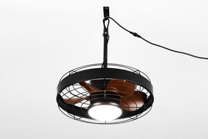 CAF192401 Waterproof Gazebo Fan 19 Inch LED Outdoor Ceiling Fan with Light