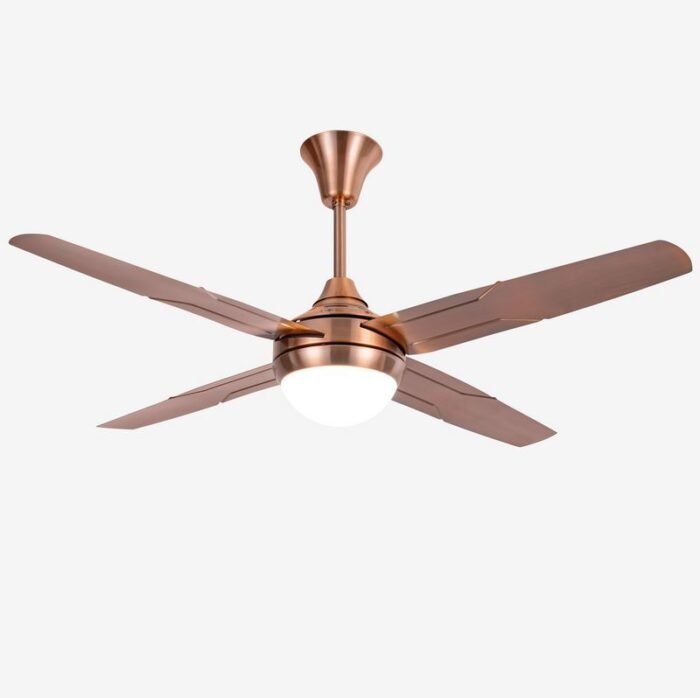 CAF520002 Metal Modern Minimalist Style Ceiling Fan With Light for Commercial Industrial Use