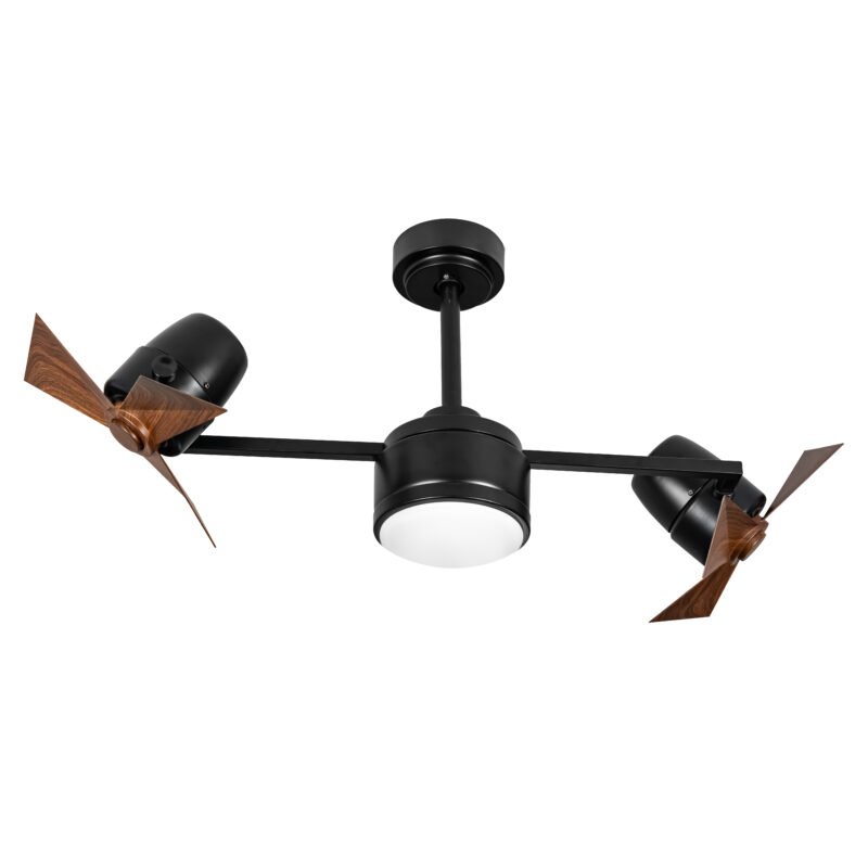 CAF432403 Smart Dual Head Ceiling Fan With Light